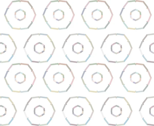 Patrón Sin Costuras Con Formas Geométricas Abstractas — Vector de stock