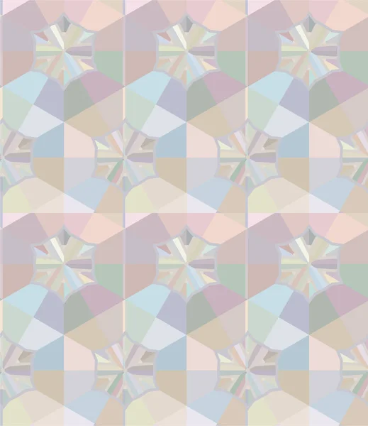 具有抽象几何形状的无缝图案 — 图库矢量图片