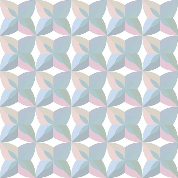 Seamless Pattern Geometric Ornament Vector Illustration — Stock Vector