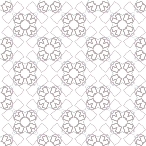 Geometrisches Ornamentales Vektormuster Nahtlose Design Textur — Stockvektor