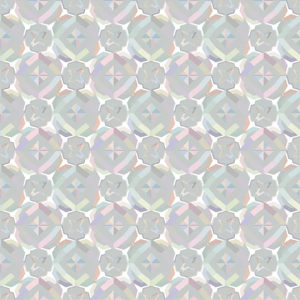 Sømløst Mønster Med Geometrisk Ornament Vektorillustration – Stock-vektor