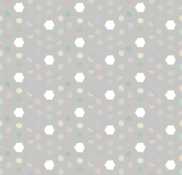 Geometric ornamental vector pattern. Seamless design texture