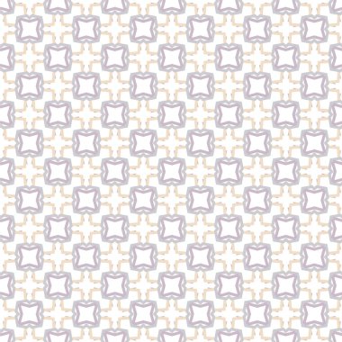 Geometrik yinelenen süs vektör deseni. Pastel tonları olan kusursuz tasarım dokusu