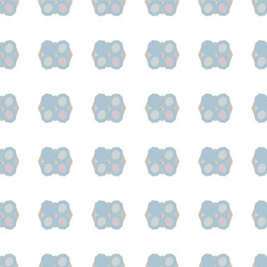 Geometrik süslemeli vektör deseni. Kusursuz tasarım dokusu 