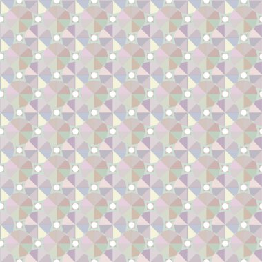 Geometrik süslemeli kusursuz desen. vektör illüstrasyonu