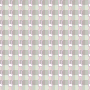 Geometrik süslemeli vektör deseni. Kusursuz tasarım dokusu