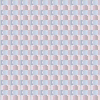 Geometrik süslemeli vektör deseni. Kusursuz tasarım dokusu