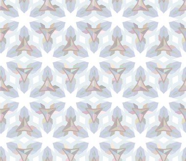 Geometrik süslemeli vektör deseni. Kusursuz tasarım dokusu.