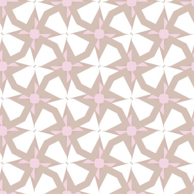 Soyut geometrik şekilli kusursuz desen