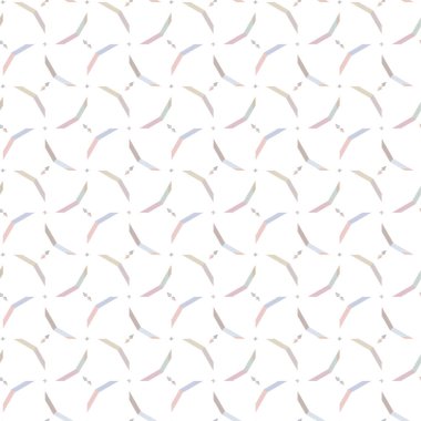 Geometrik süslemeli kusursuz desen. vektör illüstrasyonu