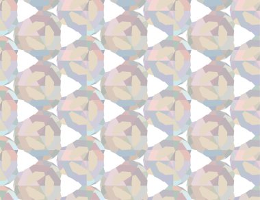 Soyut geometrik şekilli kusursuz desen