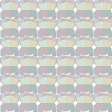 Soyut geometrik şekilli kusursuz desen