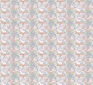 Geometrik süslemeli kusursuz desen. vektör illüstrasyonu