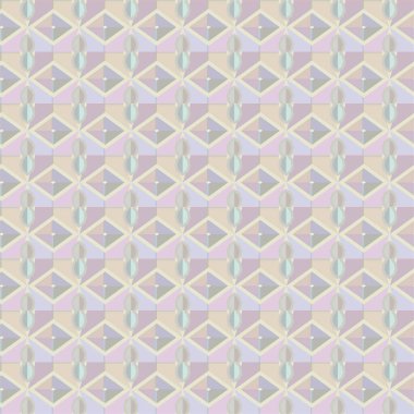 Geometrik süslemeli kusursuz desen. vektör illüstrasyonu