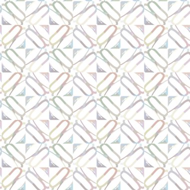 Soyut geometrik şekilli kusursuz desen