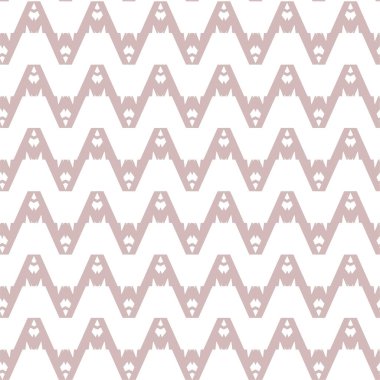 Geometrik süslemeli vektör deseni. Kusursuz tasarım dokusu