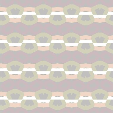 Geometrik süslemeli vektör deseni. Kusursuz tasarım dokusu 