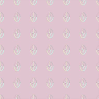 Geometrik süslemeli vektör deseni. Kusursuz tasarım dokusu 