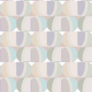 Geometrik süslemeli vektör deseni. Kusursuz tasarım dokusu 