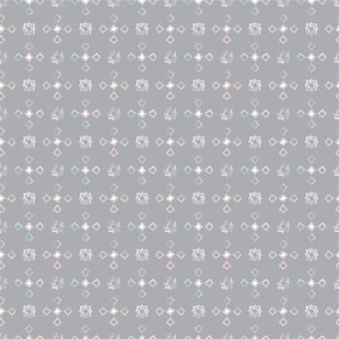 Geometrik süslemeli vektör deseni. Kusursuz tasarım dokusu 