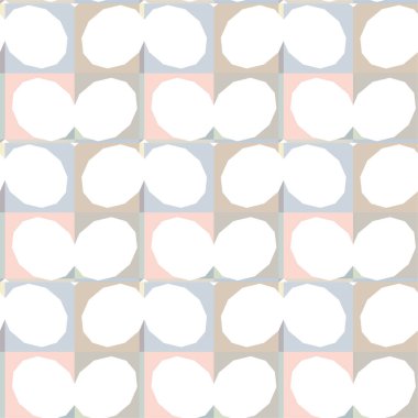 Geometrik süslemeli vektör deseni. Kusursuz tasarım dokusu 