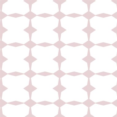 Geometrik yinelenen süs vektör deseni. Pastel tonları olan kusursuz tasarım dokusu