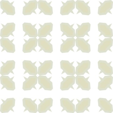 Geometrik süslemeli vektör deseni. Kusursuz tasarım dokusu 