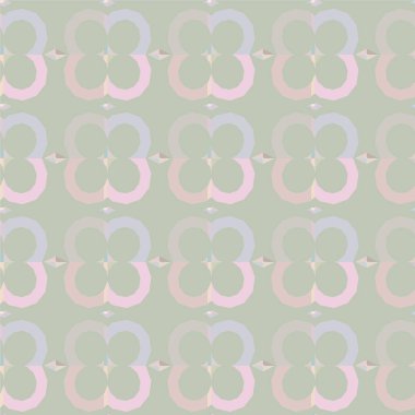 Soyut geometrik şekilli kusursuz desen