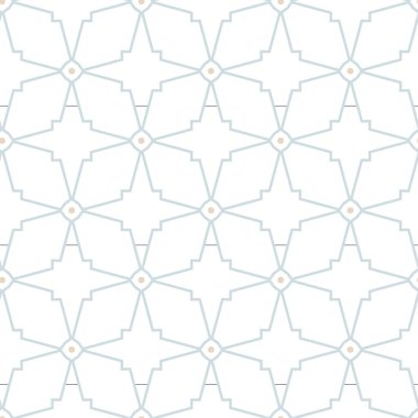 Geometrik yinelenen süs vektör deseni. Pastel tonları olan kusursuz tasarım dokusu