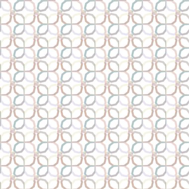 Geometrik süslemeli vektör deseni. Kusursuz tasarım dokusu