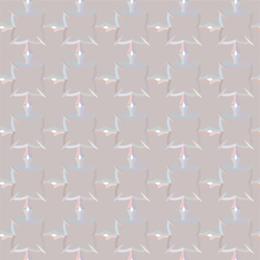 Geometrik süslemeli vektör deseni. Kusursuz tasarım dokusu 