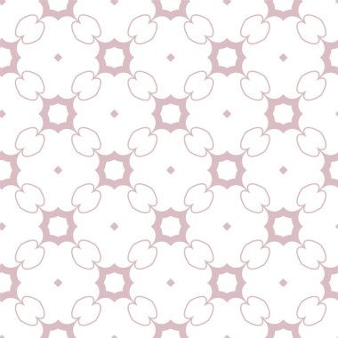 Geometrik süslemeli vektör deseni. Kusursuz tasarım dokusu