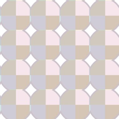 Geometrik süslemeli vektör deseni. Kusursuz tasarım dokusu 