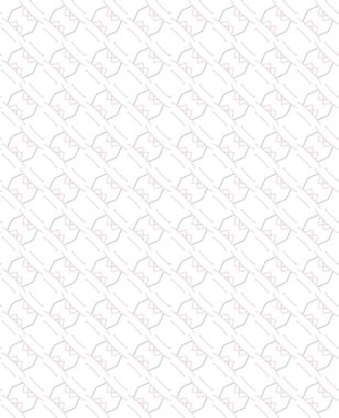 Geometrik süslemeli kusursuz desen. vektör illüstrasyonu