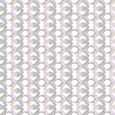 Geometrik yinelenen süs vektör deseni. Pastel tonları olan kusursuz tasarım dokusu