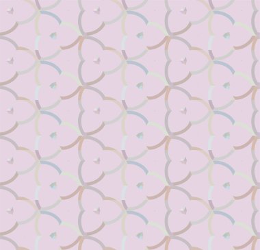 Geometrik süslemeli vektör deseni. Kusursuz tasarım dokusu.