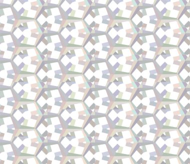 Soyut geometrik şekilli kusursuz desen