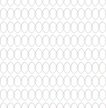 Geometrik yinelenen süs vektör deseni. Pastel tonları olan kusursuz tasarım dokusu