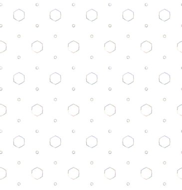 Soyut geometrik şekilli kusursuz desen