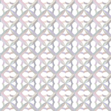 Geometrik süslemeli vektör deseni. Kusursuz tasarım dokusu 