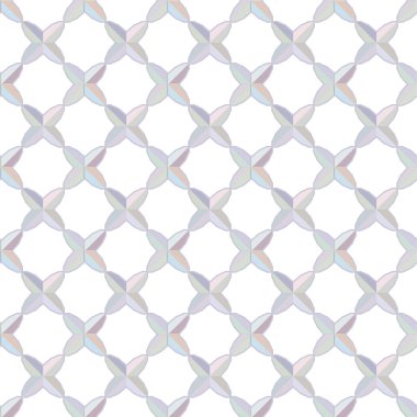 Geometrik süslemeli vektör deseni. Kusursuz tasarım dokusu 