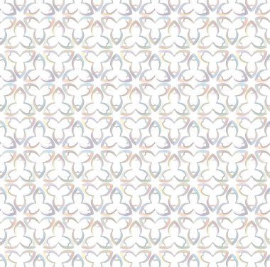 Geometrik süslemeli vektör deseni. Kusursuz tasarım dokusu