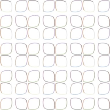 Geometrik süslemeli vektör deseni. Kusursuz tasarım dokusu