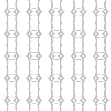 Geometrik süslemeli vektör deseni. Kusursuz tasarım dokusu