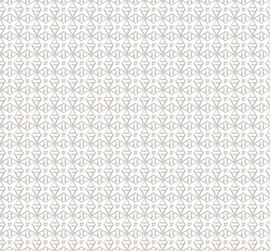 Geometrik süslemeli vektör deseni. Kusursuz tasarım dokusu