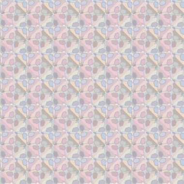 Geometrik yinelenen süs vektör deseni. Pastel tonları olan kusursuz tasarım dokusu