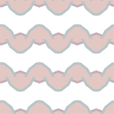 Geometrik süslemeli kusursuz desen. vektör illüstrasyonu