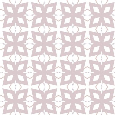 Geometrik yinelenen süs vektör deseni. Pastel tonları olan kusursuz tasarım dokusu