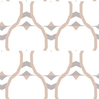 Geometrik süslemeli vektör deseni. Kusursuz tasarım dokusu.