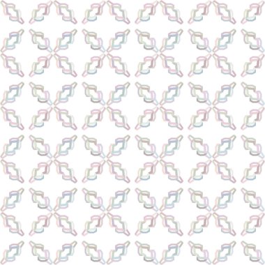 Soyut geometrik şekilli kusursuz desen